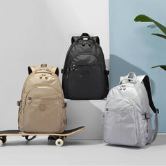 Nylon Backpack for Teenage Girls Female Travel Bag Schoolbag