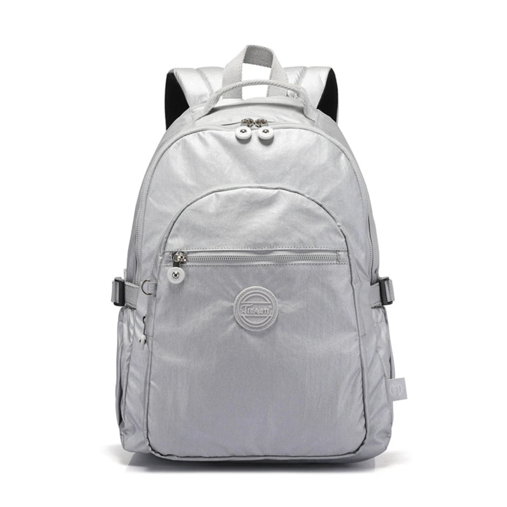 Nylon Backpack for Teenage Girls Female Travel Bag Schoolbag