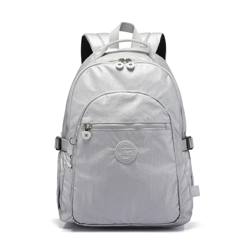 Nylon Backpack for Teenage Girls Schoolbag Women Bagpack