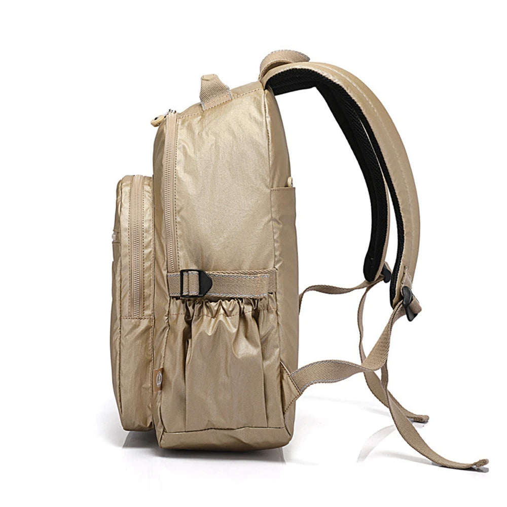 Nylon Backpack for Teenage Girls Female Travel Bag Schoolbag
