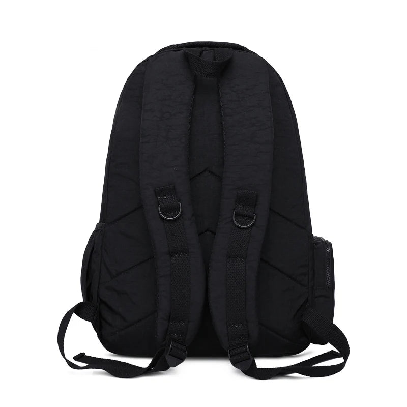 Women Nylon Backpack for Teenage Girls Female Travel Bag Schoolbag