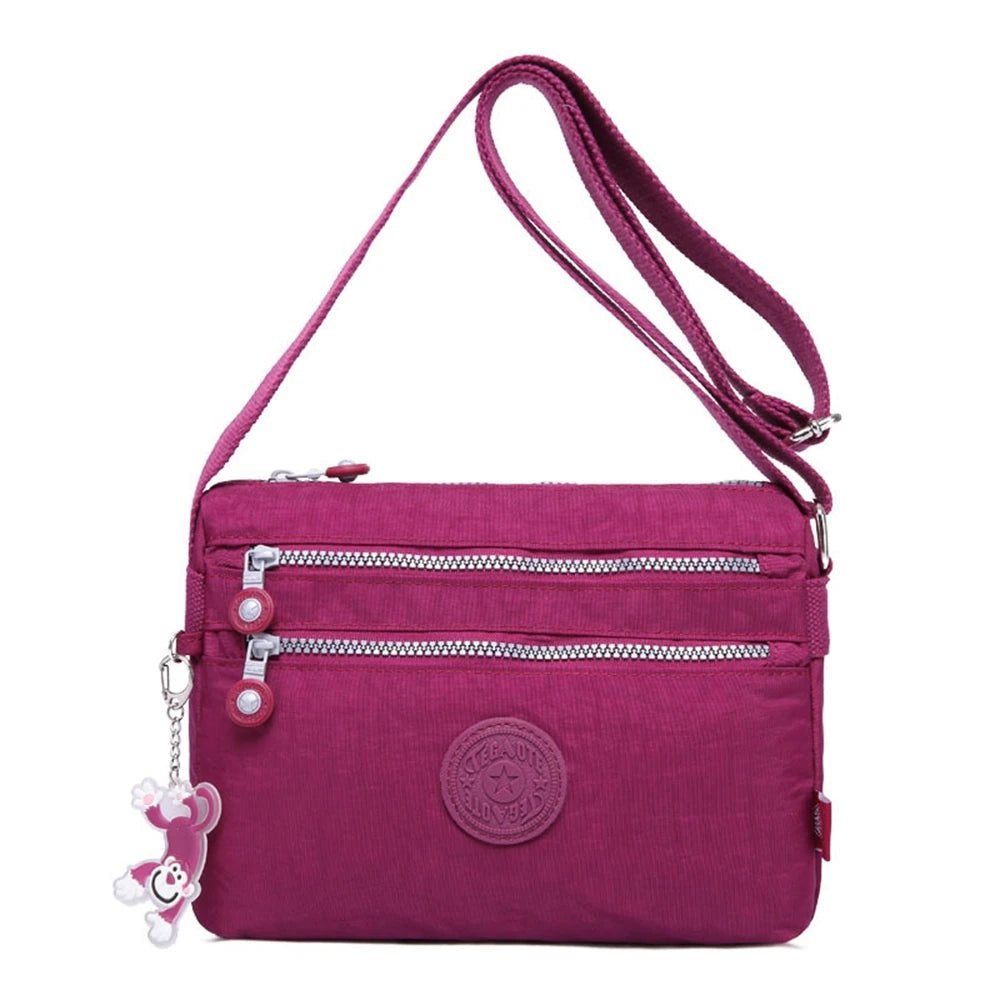 Women Outdoor Shoulder Bag Small Crossbody Messenger Bolsa Student Pouch
