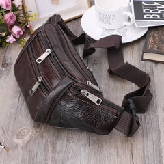 THINKTHENDO Men Waist Fanny Pack Waist Belt Bag Pouch Casual Travel