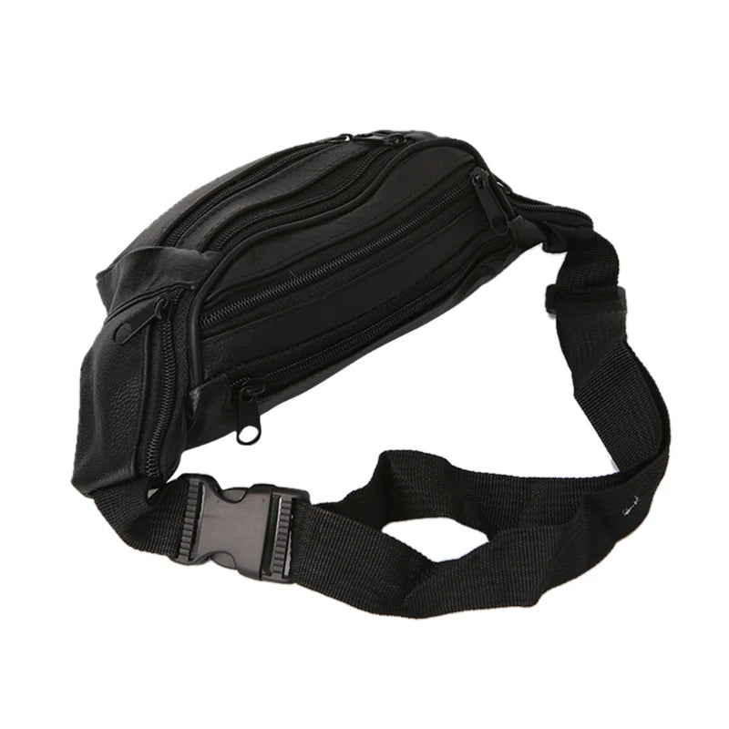 THINKTHENDO Men Waist Fanny Pack Waist Belt Bag Pouch Casual Travel