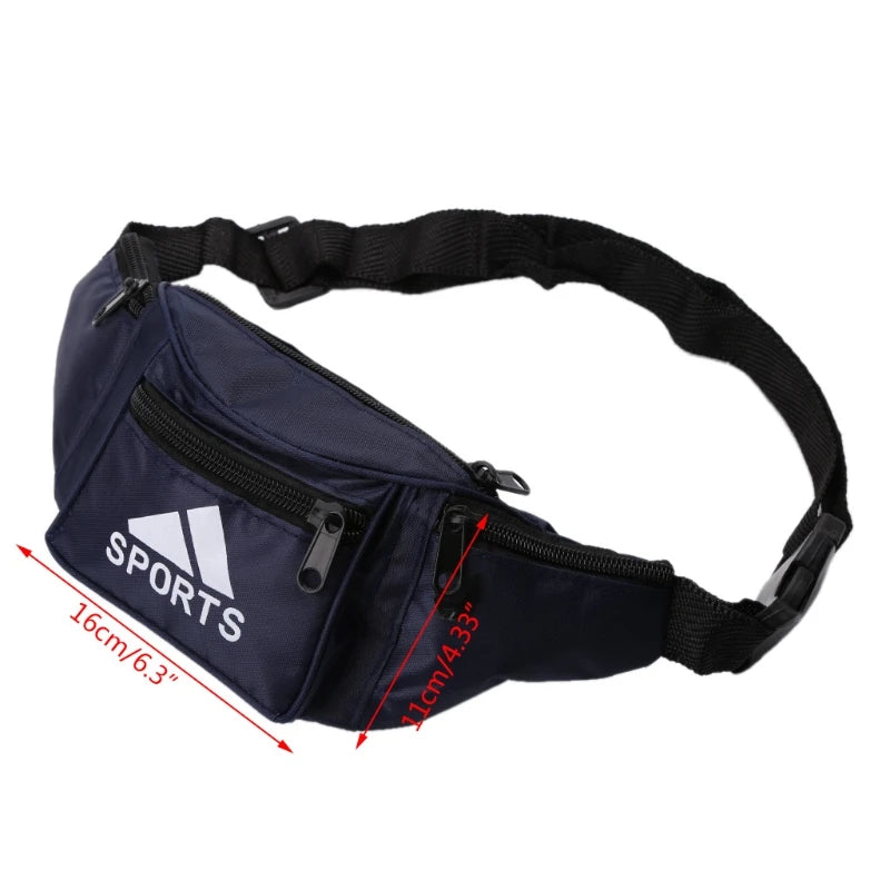 THINKTHENDO Waterproof Waist Bag Pouch Wallet Pack Travel Men's Money Belt