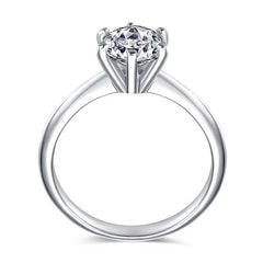 925 Silver Wedding Ring Hearts Arrows Bague Femme Argent 925