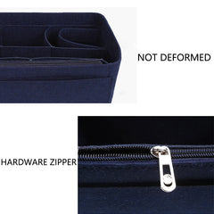 Felt Cloth Insert Bag Organizer Travel Makeup Cosmetic Inner Bag