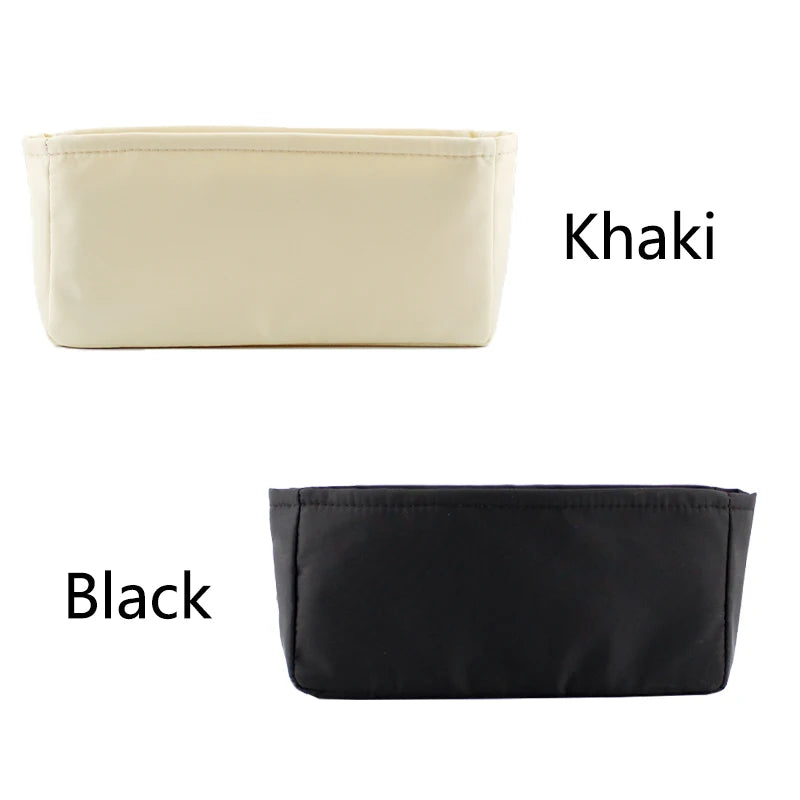 Makeup Organizer Insert Bag for Handbag Travel Nylon Liner Purse Portable