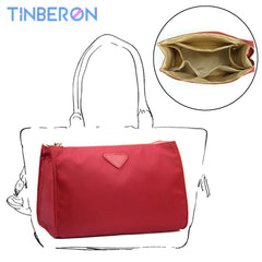 Waterproof Nylon Makeup Storage Bag for Travel Women Cosmetic B