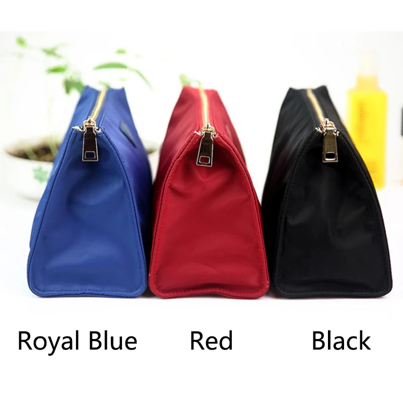 Waterproof Nylon Makeup Storage Bag for Travel Women Cosmetic B