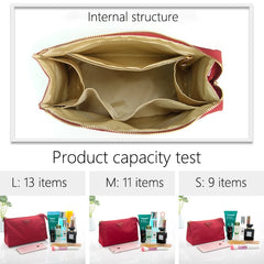 Waterproof Nylon Makeup Storage Bag for Travel Women Cosmetic B