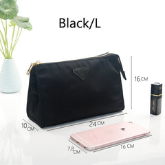 Waterproof Nylon Makeup Storage Bag for Travel Women Cosmetic B