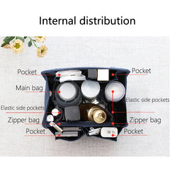Schoolbag Girl Cosmetic Makeup Bag Large Toiletries Storage Organizer