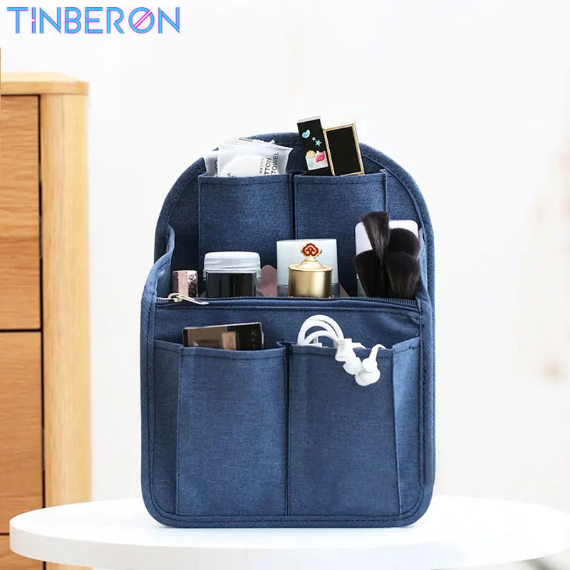 Schoolbag Girl Cosmetic Makeup Bag Large Toiletries Storage Organizer