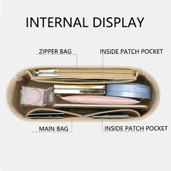 TINBERON Storage Felt Bag High Cloth Cosmetic Bag