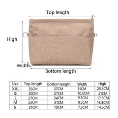 Cosmetic Bag Women Makeup Organizer Travel Inner Purse