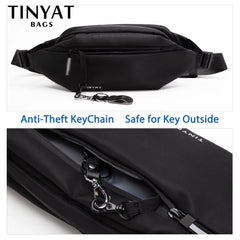 Anti-theft Waist Bag for Men Waterproof Chest Bag