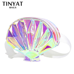 Holographic Women's Waist Bag Phone Purse Belt Bag Fanny Pack