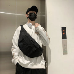 Large Capacity Waterproof Waist Bag Ladies Fanny Pack Travel Man Belt Pouch