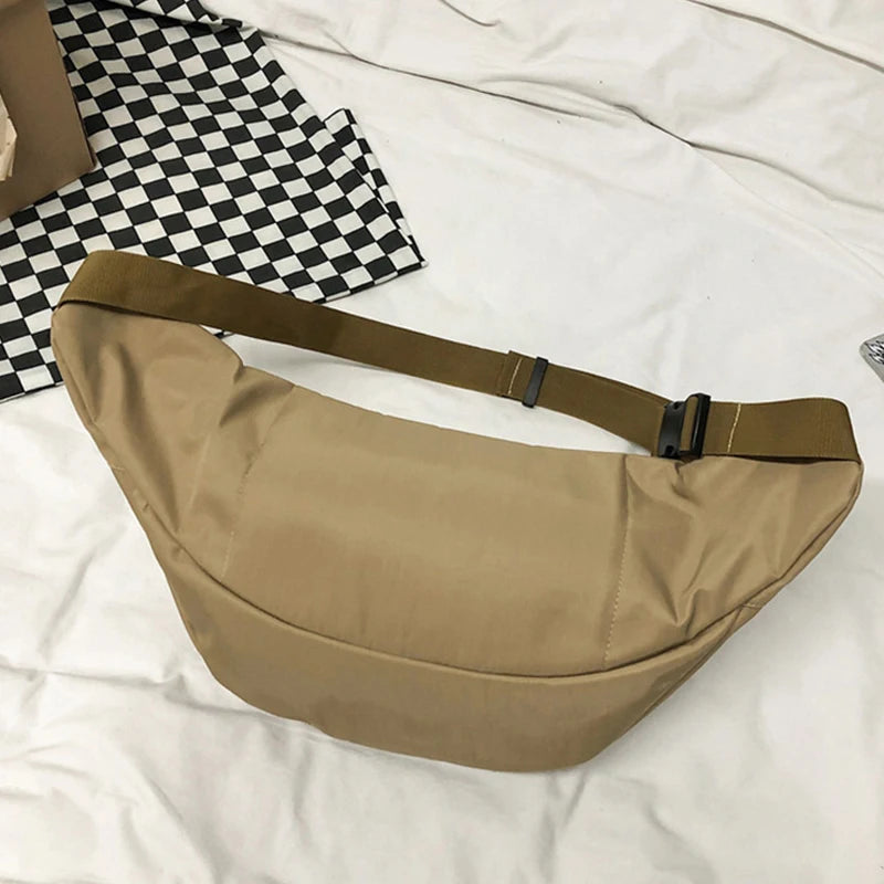 Large Capacity Waterproof Waist Bag Ladies Fanny Pack Travel Man Belt Pouch