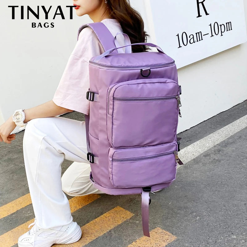 Large Capacity Women's Weekend Travel Backpack