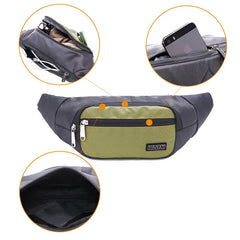 TINYAT Casual Waist Bag Pack Men Women Fanny Pack Phone Belt Bag