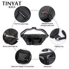Men Waist Bag pack Purse Casual Adjustable Phone Pouch Travel Bag