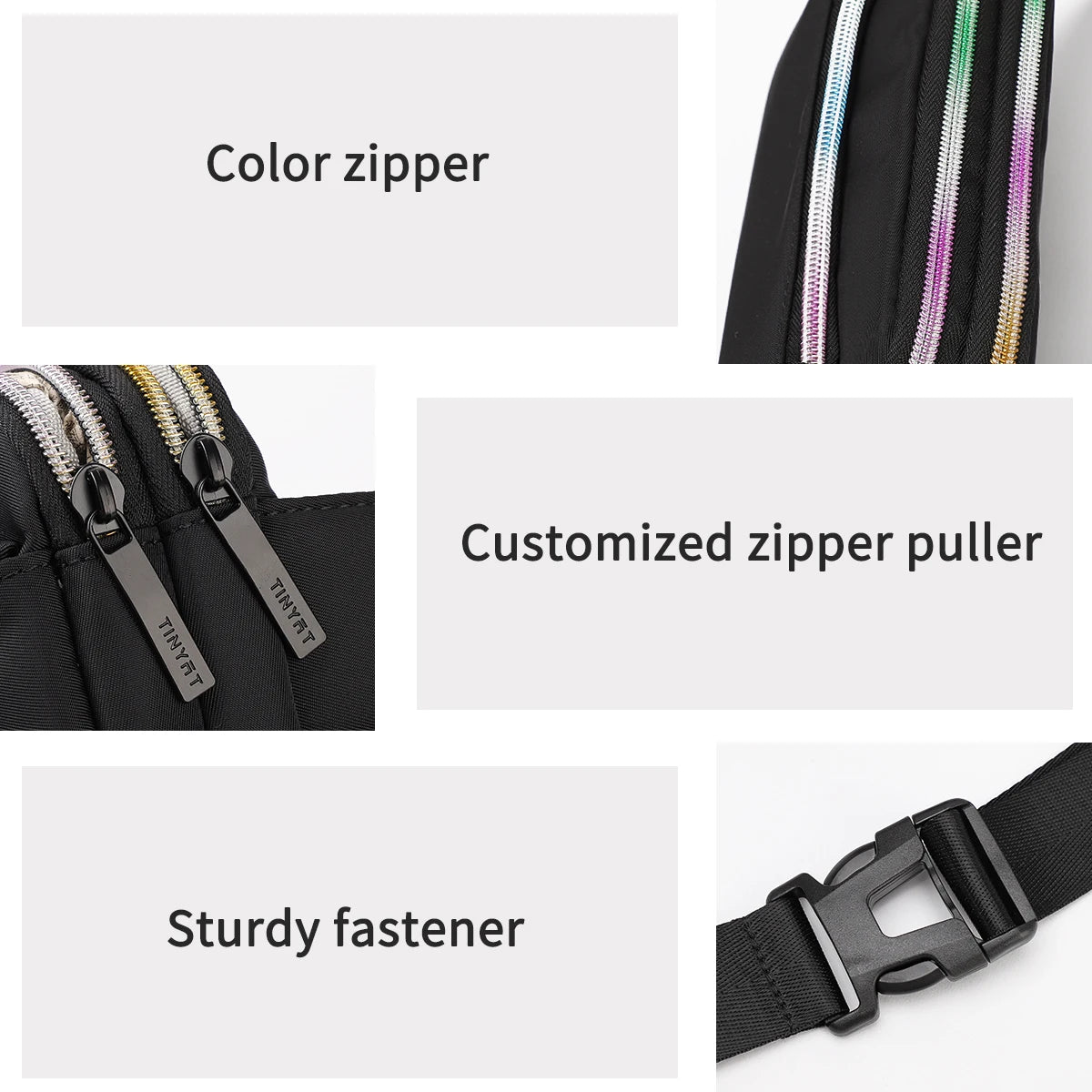 Men Women Waist Bag pack Purse Casual Large Phone Belt Bag Pouch Canvas Travel P