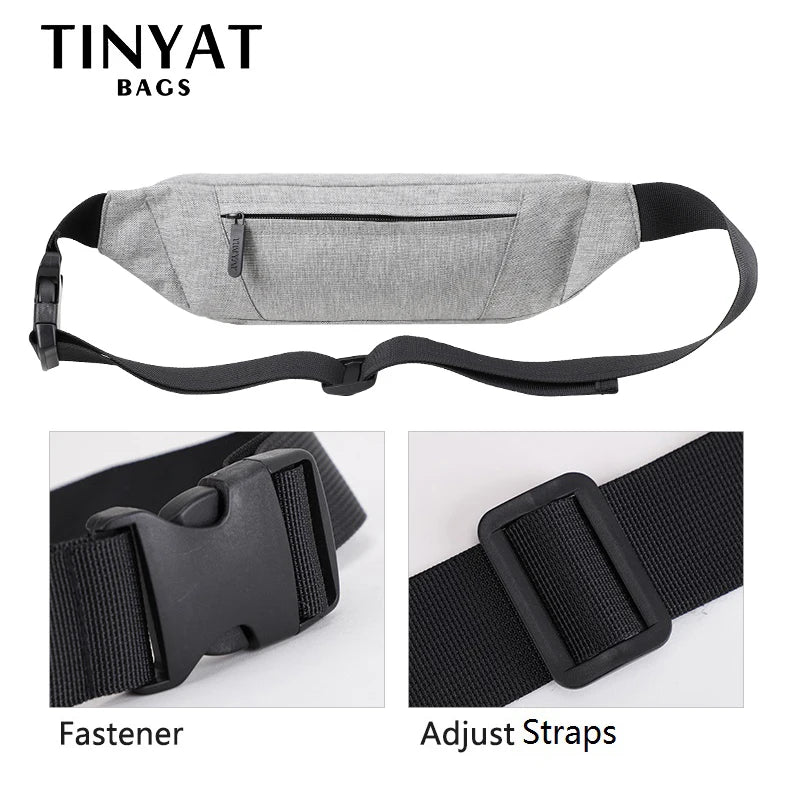 Men Women Waist Bag Pack Belt Phone Money Light Belt Bag Travel Casual Pouch
