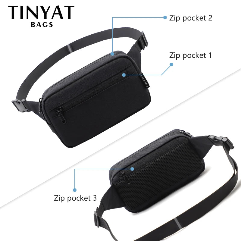 Waterproof Waist Bag Pack Phone Purse Travel Large Belt Bag Pouch