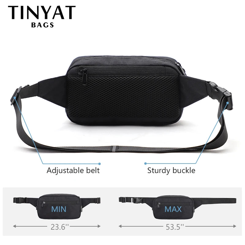 Waterproof Waist Bag Pack Phone Purse Travel Large Belt Bag Pouch