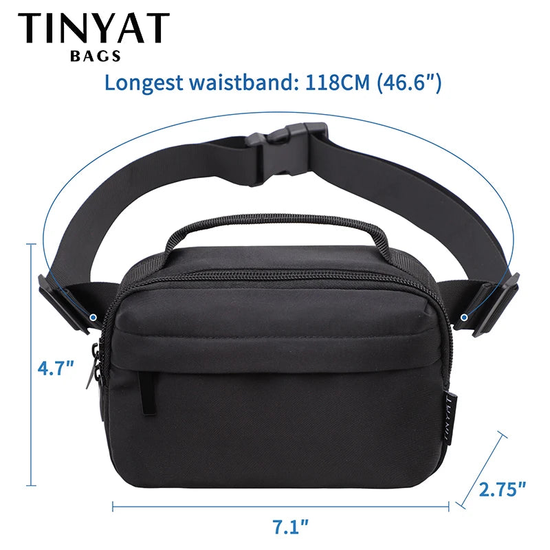Waterproof Waist Bag Large Phone Purse Travel Money Pouch Fanny Pack