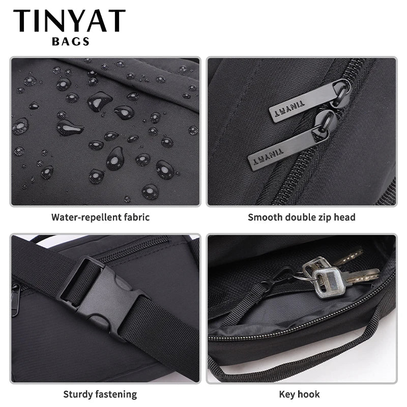 Waterproof Waist Bag Large Phone Purse Travel Money Pouch Fanny Pack
