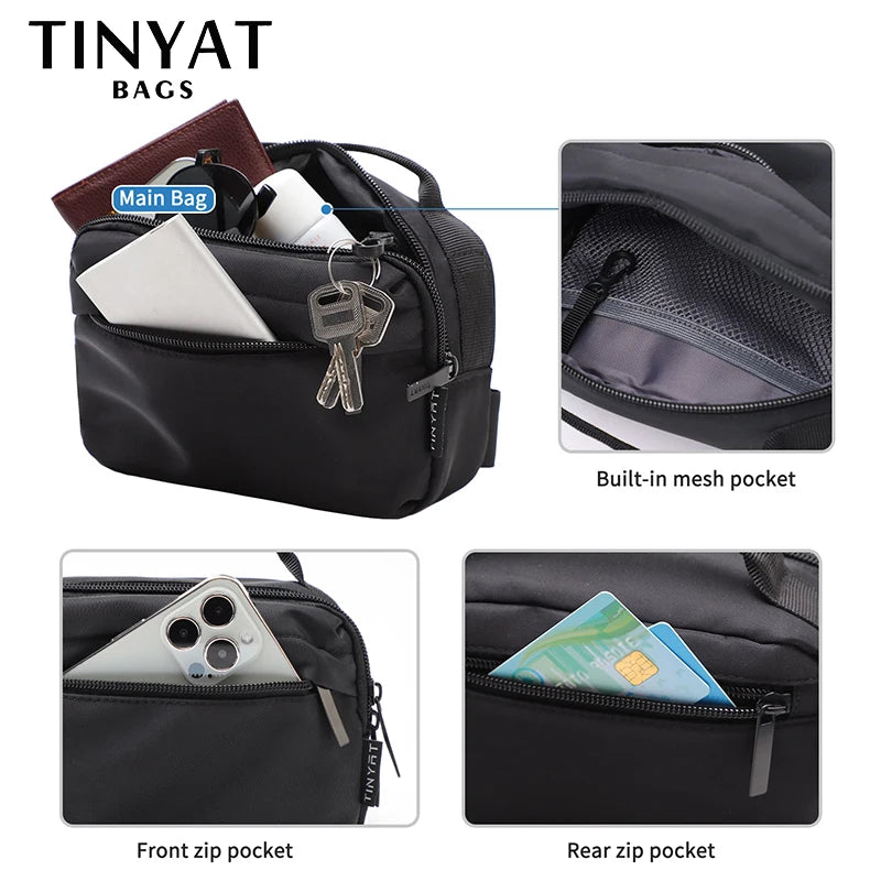 Waterproof Waist Bag Large Phone Purse Travel Money Pouch Fanny Pack