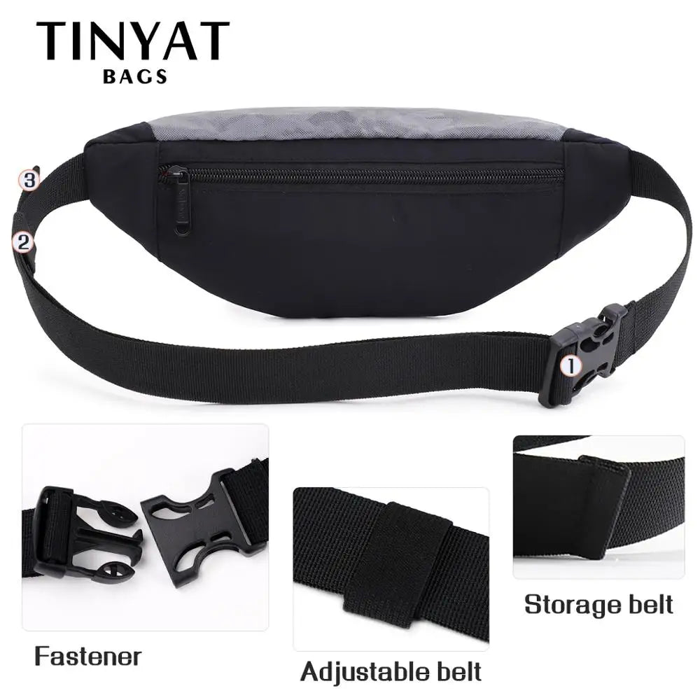 Camouflage Waist Bag Night Glow Phone Money Bag