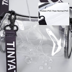 Mini Transparent Women Shoulder Bags PVC Clear Messenger Bags