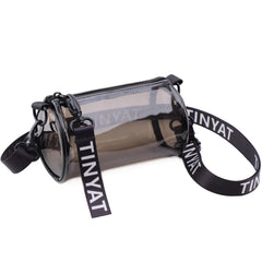 Mini Transparent Women Shoulder Bags PVC Clear Messenger Bags