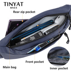 Waist Bag Purse Casual Phone Belt Pouch Canvas Travel Fanny Pack