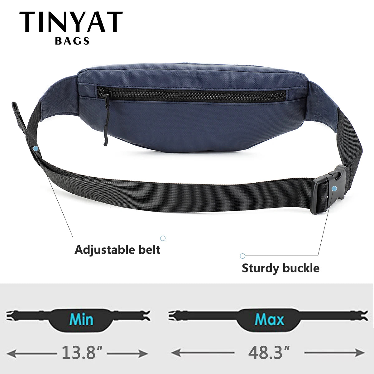 Waist Bag Purse Casual Phone Belt Pouch Canvas Travel Fanny Pack