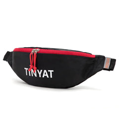Nylon Canvas Waist Bag Waterproof Outdoor Sports Running Cycling Chest Pack