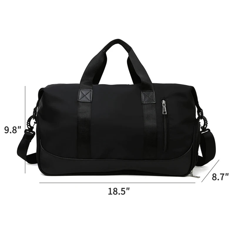 Large Waterproof Duffle Gym Luggage Bag for Women