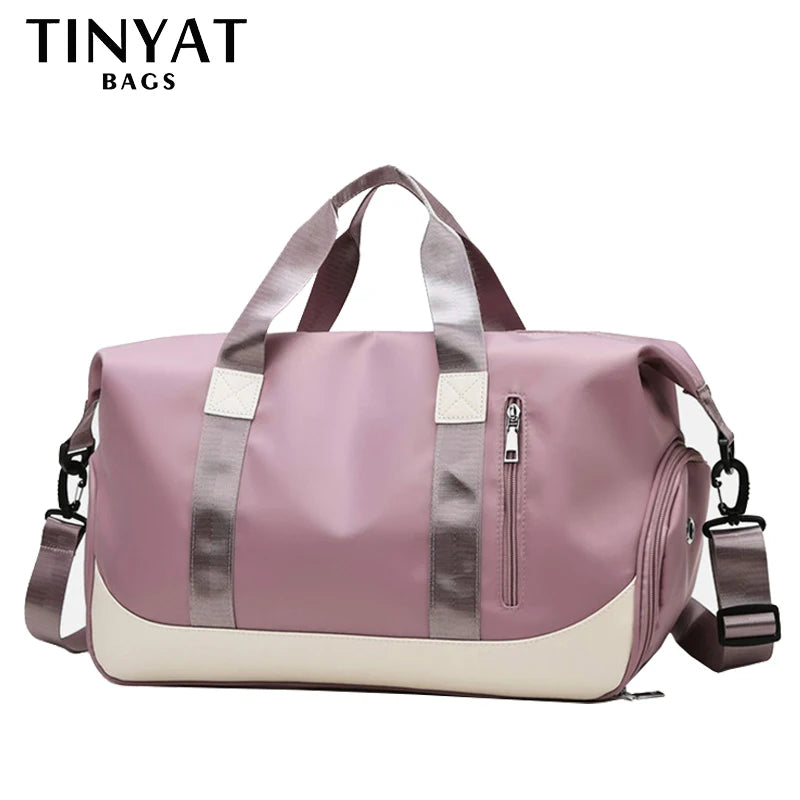 Large Waterproof Duffle Gym Luggage Bag for Women