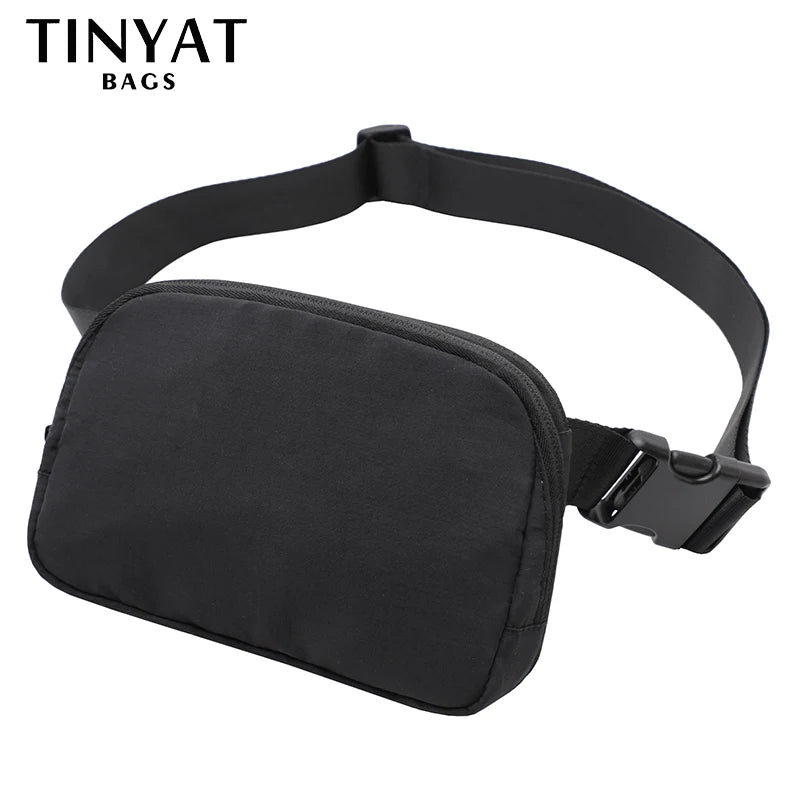 Waist Bag Pack Shoulder Fanny Pack Large Phone Money Sports Belt Bag Pouch