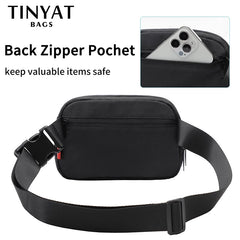 Waist Bag Pack Shoulder Fanny Pack Large Phone Money Sports Belt Bag Pouch