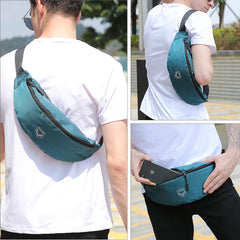 Men's Waist Bag Pack Light Women Belt Bag Foldable Sports Fanny Bag