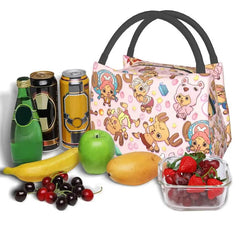 Tony Chopper Lunch Bag Insulated Japanese Cartoon Anime Reusable
