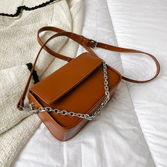 Women's Cross Body Evening Bag with Buckle Strape Shoulder