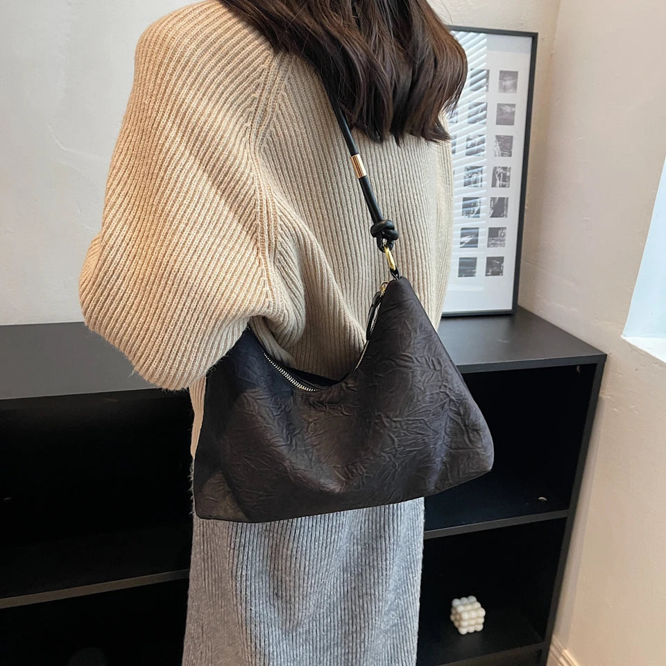 Women Leather Shoulder Cross Body Bag for Woman Purse Tote Handbag