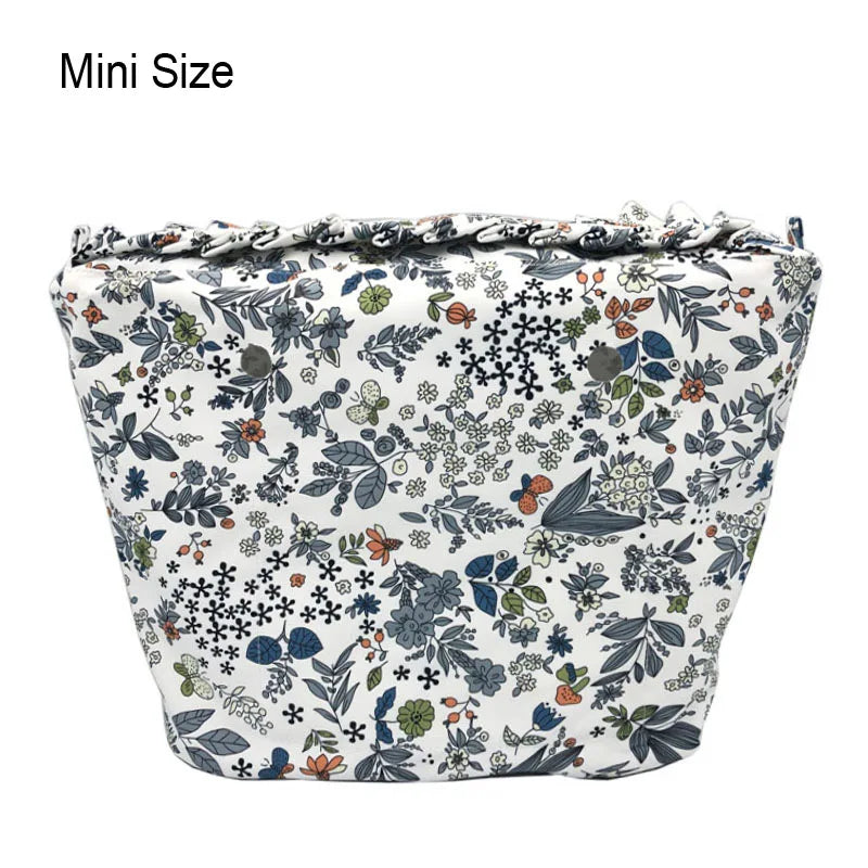 Lace Mini Waterproof Inner Zipper Pocket insert for O bag handbag