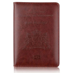 Netherlands Leather Passport Cover Dutch Passport Holder